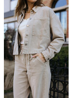 MOSS CPH MSCH LIO SHIRT SAND WASH