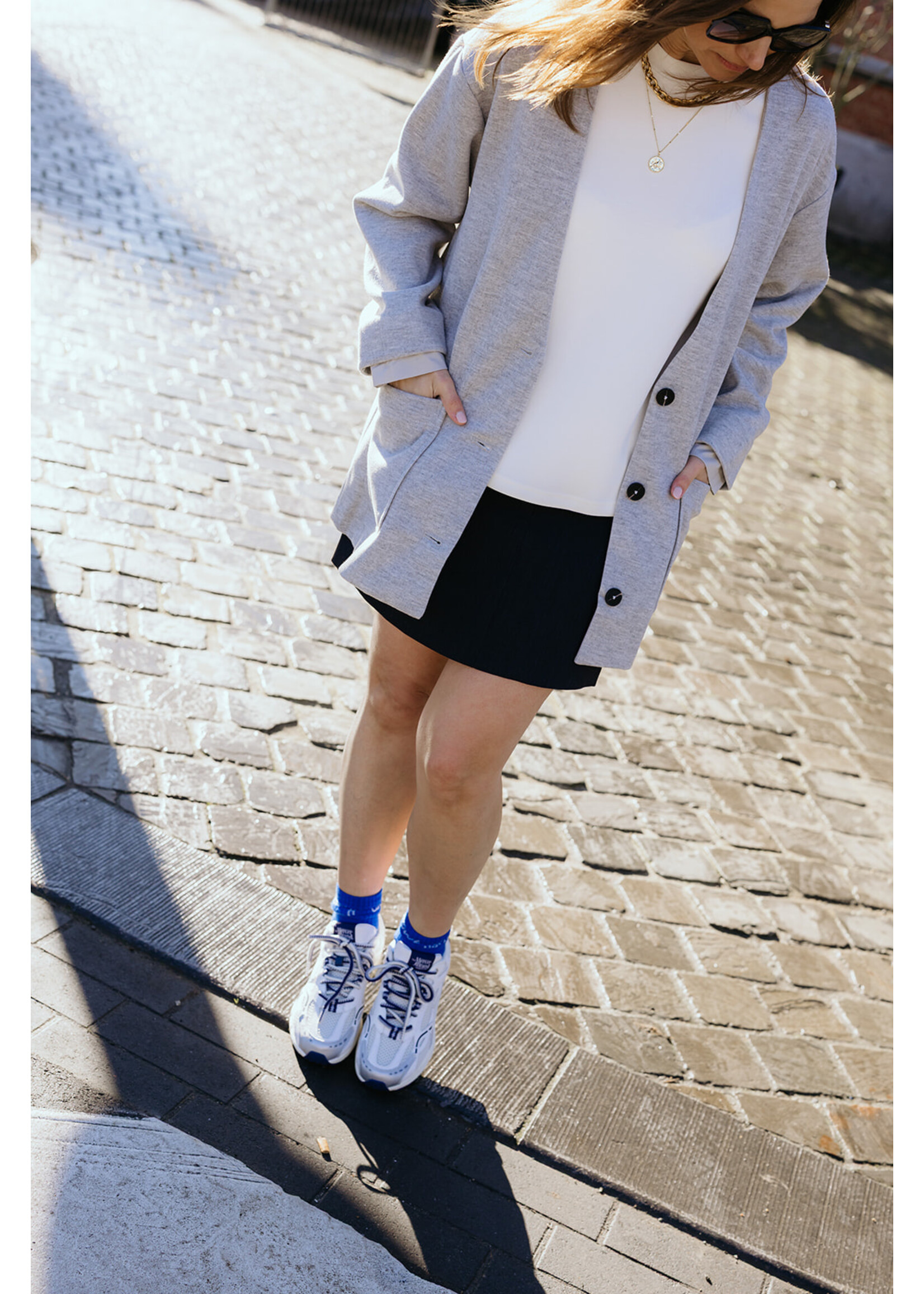 SELECTED FEMME SLFRITA MW MINI SKIRT DARK SAPPHIRE