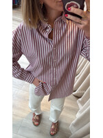 SELECTED FEMME SLFEMMA -SANNI LS  STRIPED SHIRT NOOS