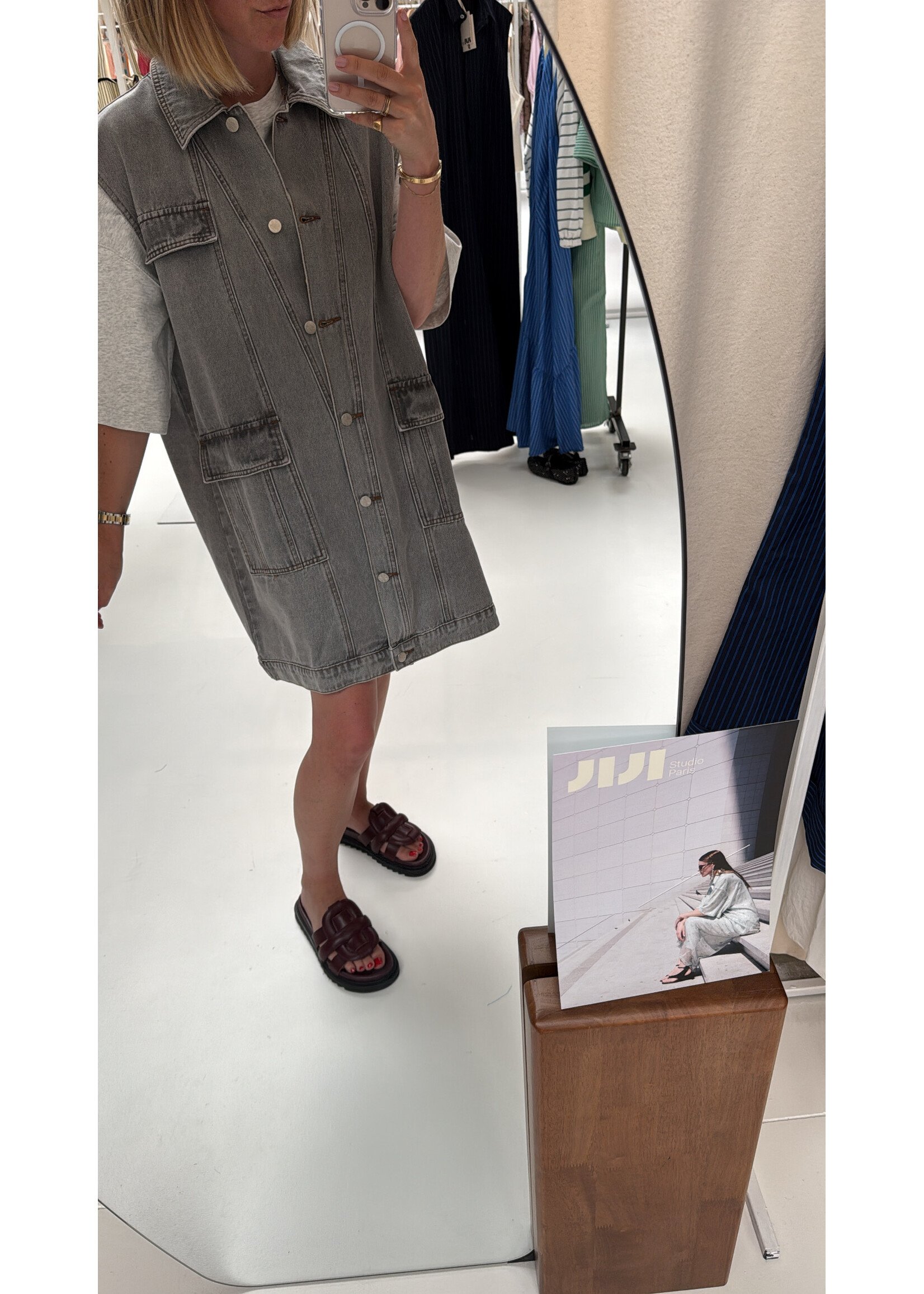 JIJI JI SYLVAIN DRESS GRIS