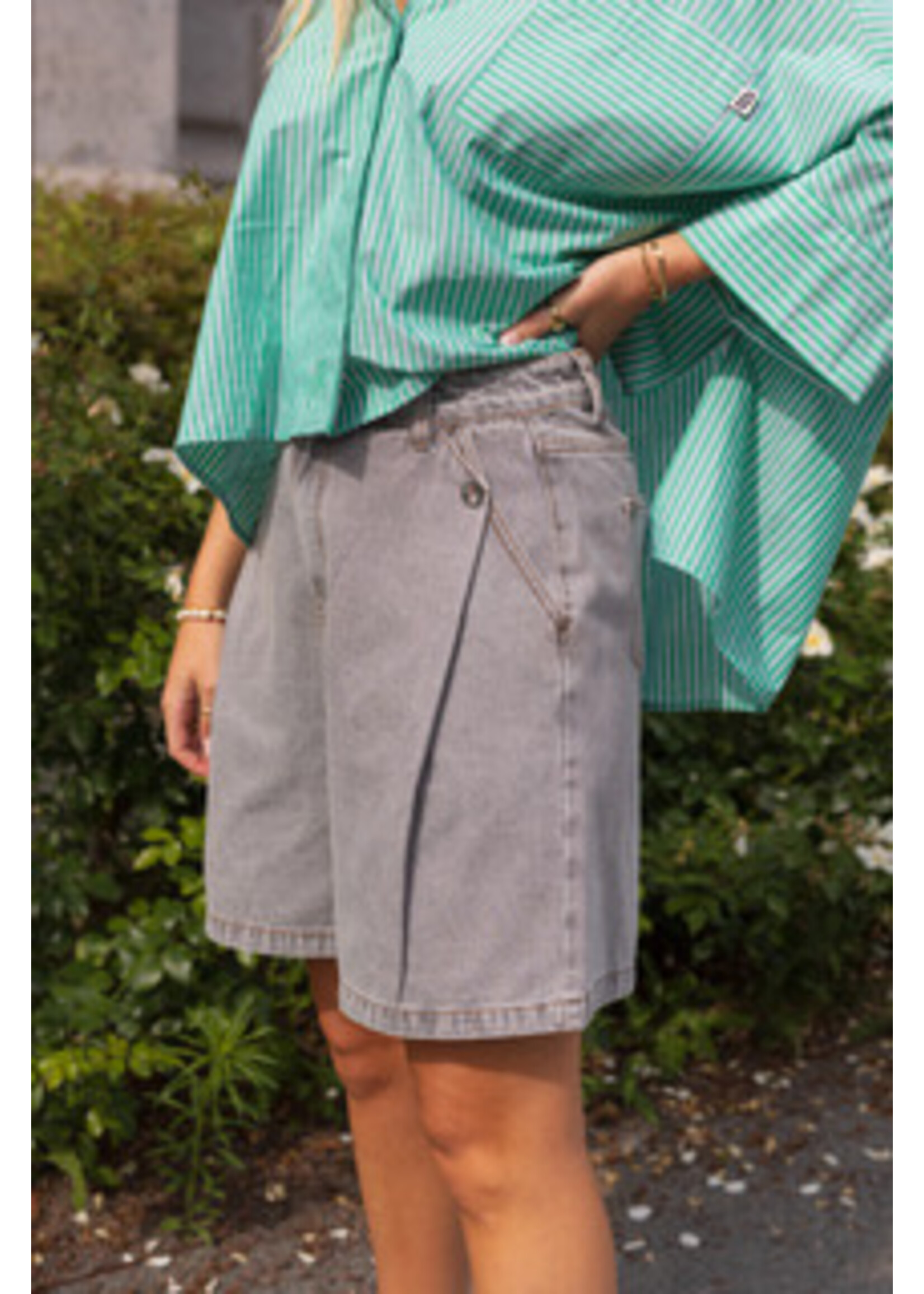 JIJI JI VINCENT BERMUDA GRIS