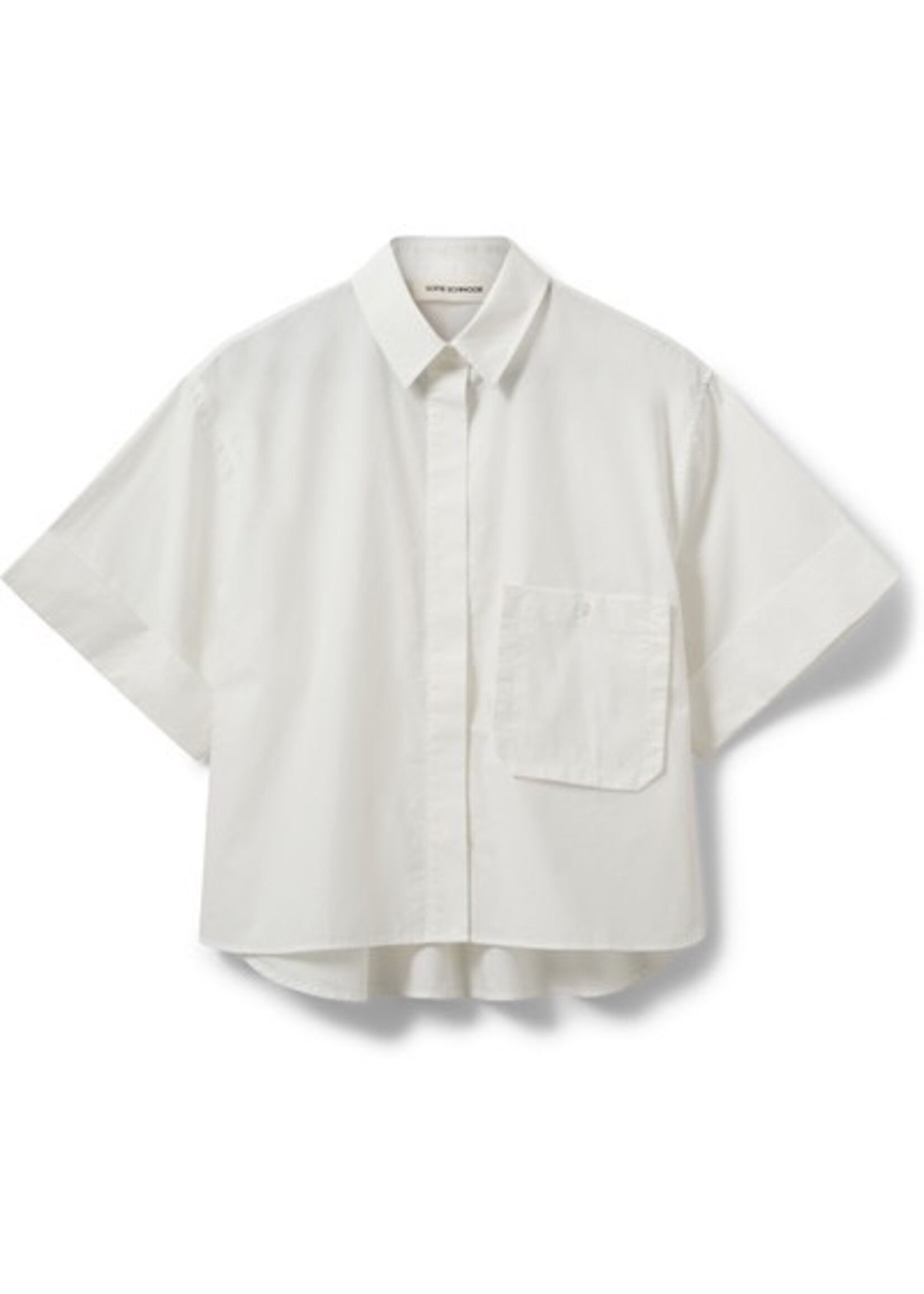 SOFIE SCHNOOR SS LEANASW SS SHIRT WHITE ALYSSUM