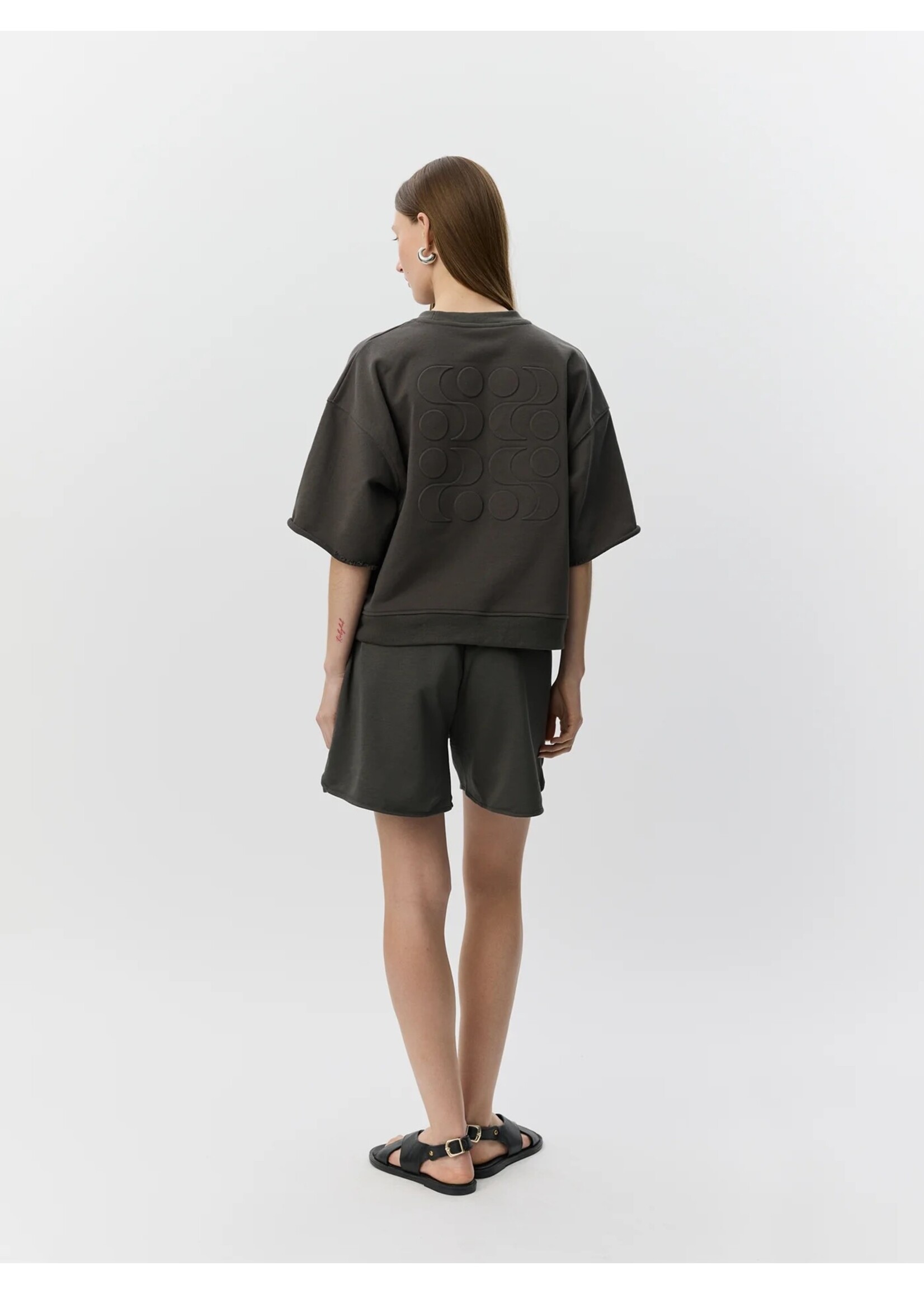 SOFIE SCHNOOR SS ELOISESW SS SWEATSHIRT WARM STONE