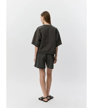 SOFIE SCHNOOR SS ELOISESW SS SWEATSHIRT WARM STONE