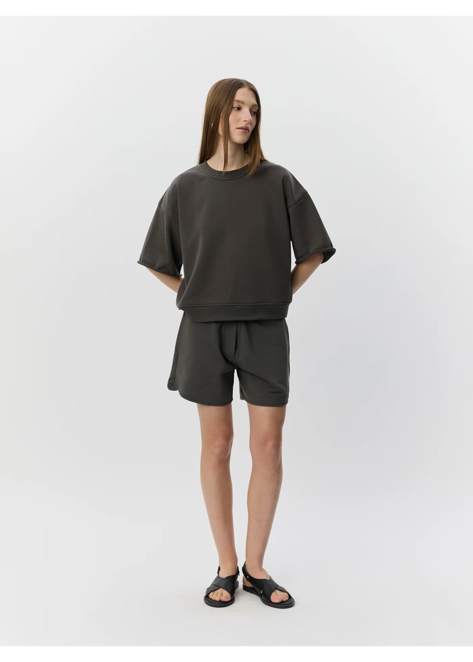 SOFIE SCHNOOR SS CRUZSW SWEAT SHORTS WARM STONE