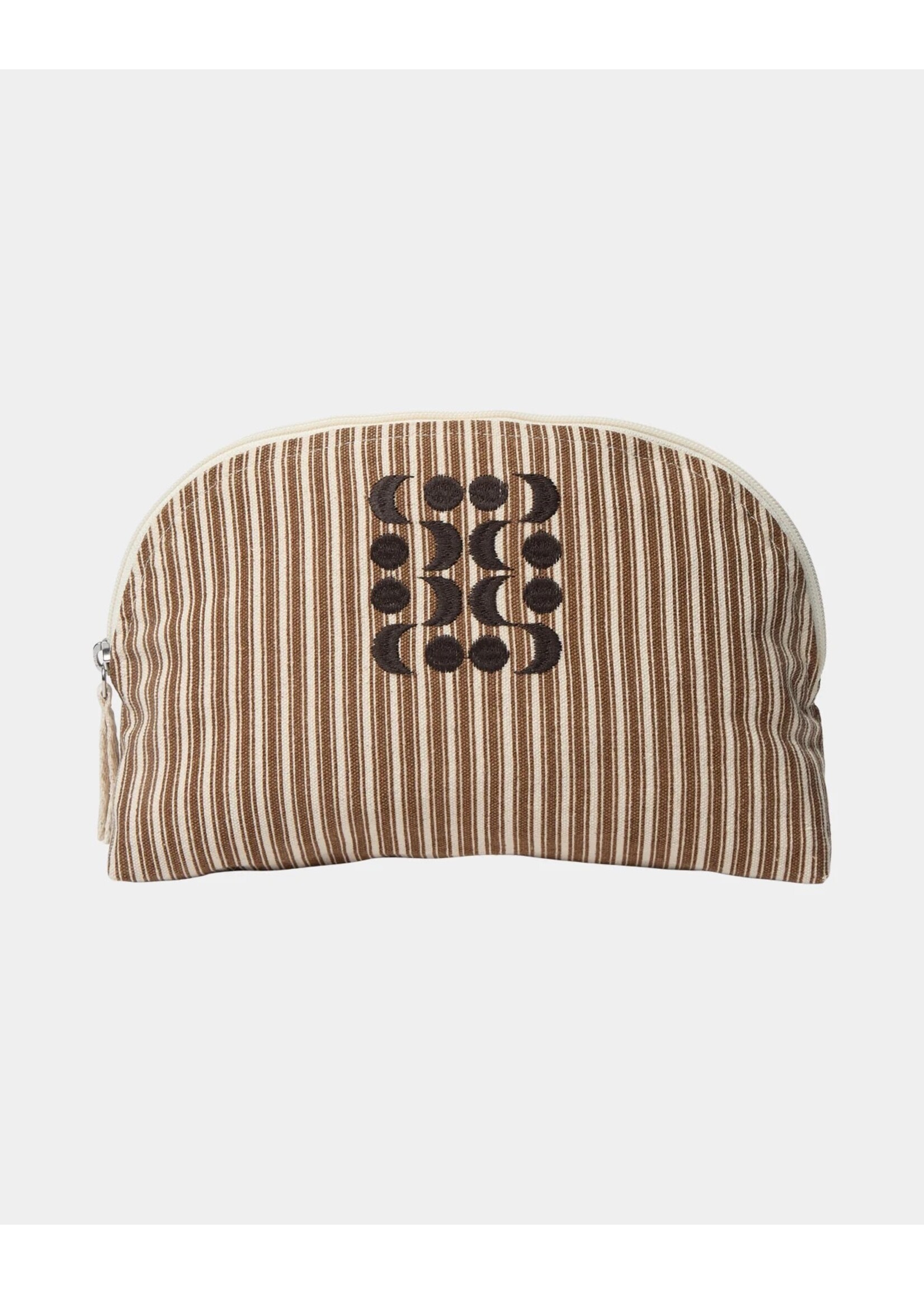 SOFIE SCHNOOR SS RILEYSW TOILETBAG BROWN STRIPED