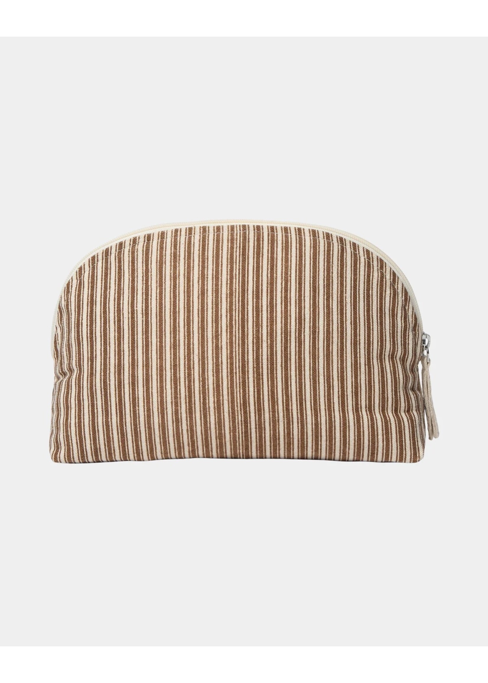 SOFIE SCHNOOR SS RILEYSW TOILETBAG BROWN STRIPED