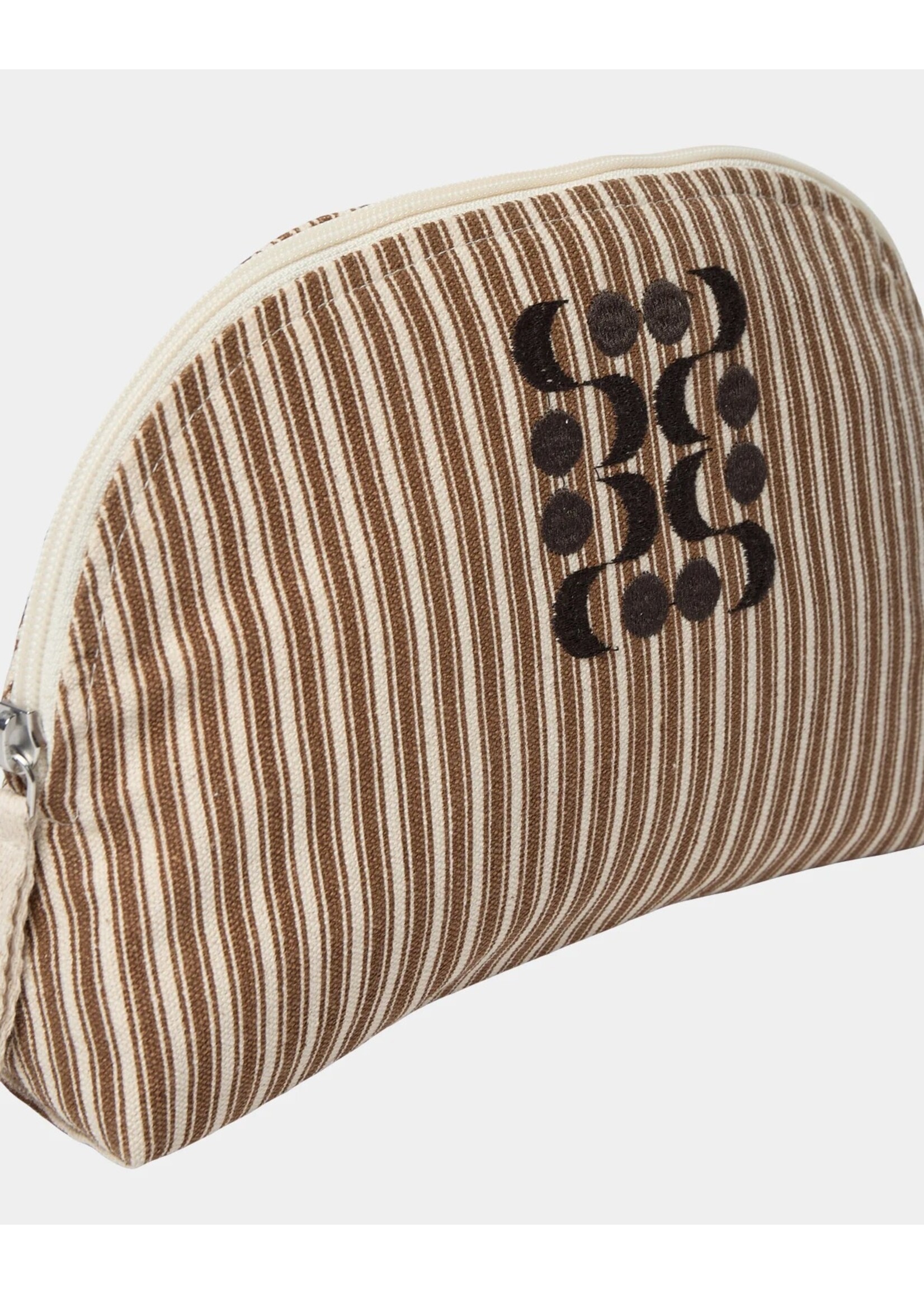 SOFIE SCHNOOR SS RILEYSW TOILETBAG BROWN STRIPED