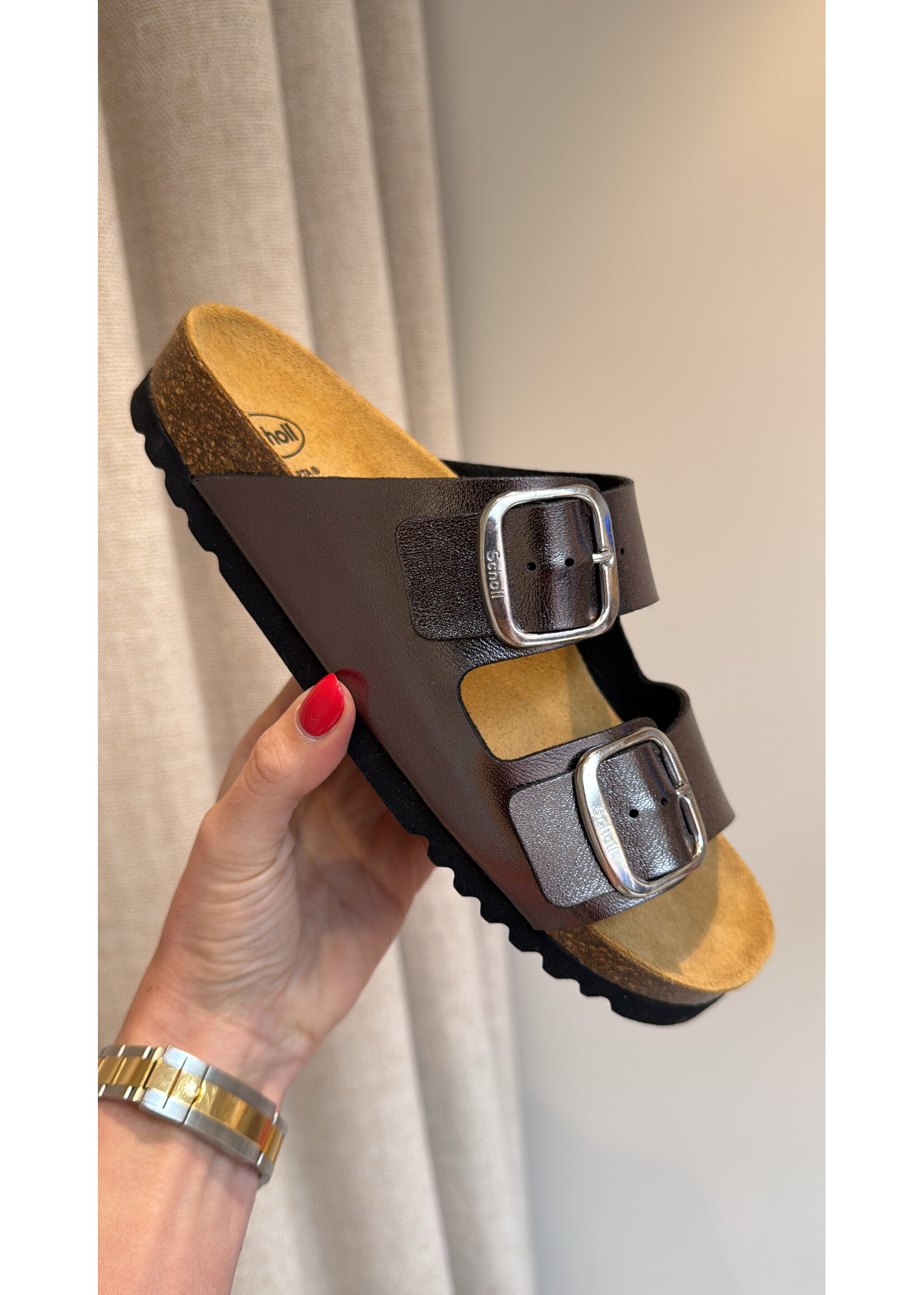 SCHOLL SC JOSEPHINE LAMSYN2-W F32168 ANTHRACITE GREY