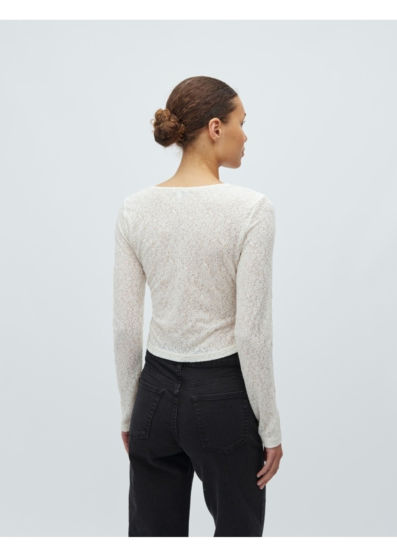 MbyM M-AMBERLY LS T-SHIRT SUGAR