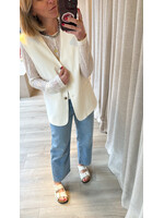 SELECTED FEMME SLFELLIE SL VEST EGRET