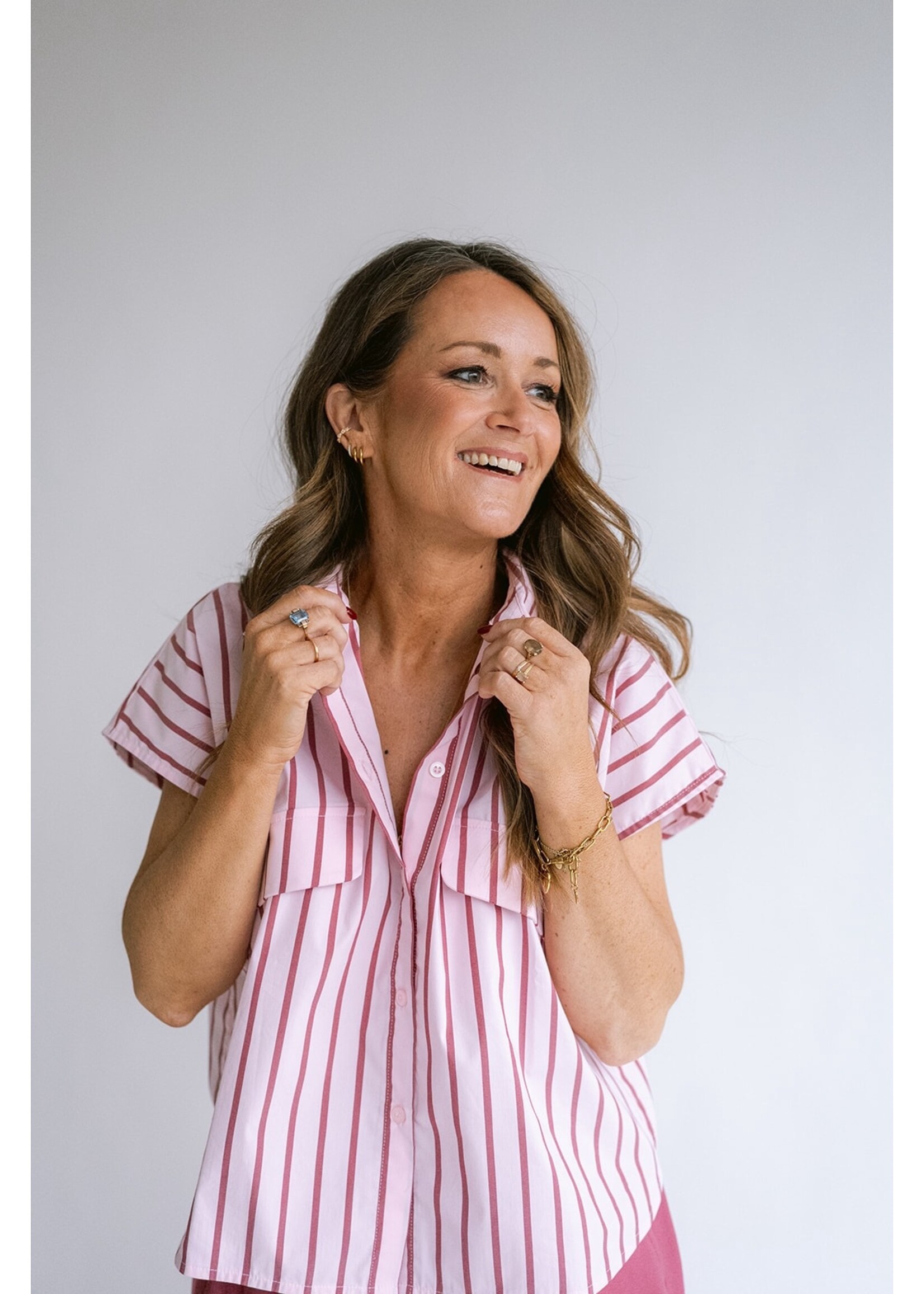 HELD HE PIPPA BLOUSE PINK BORDEAUX