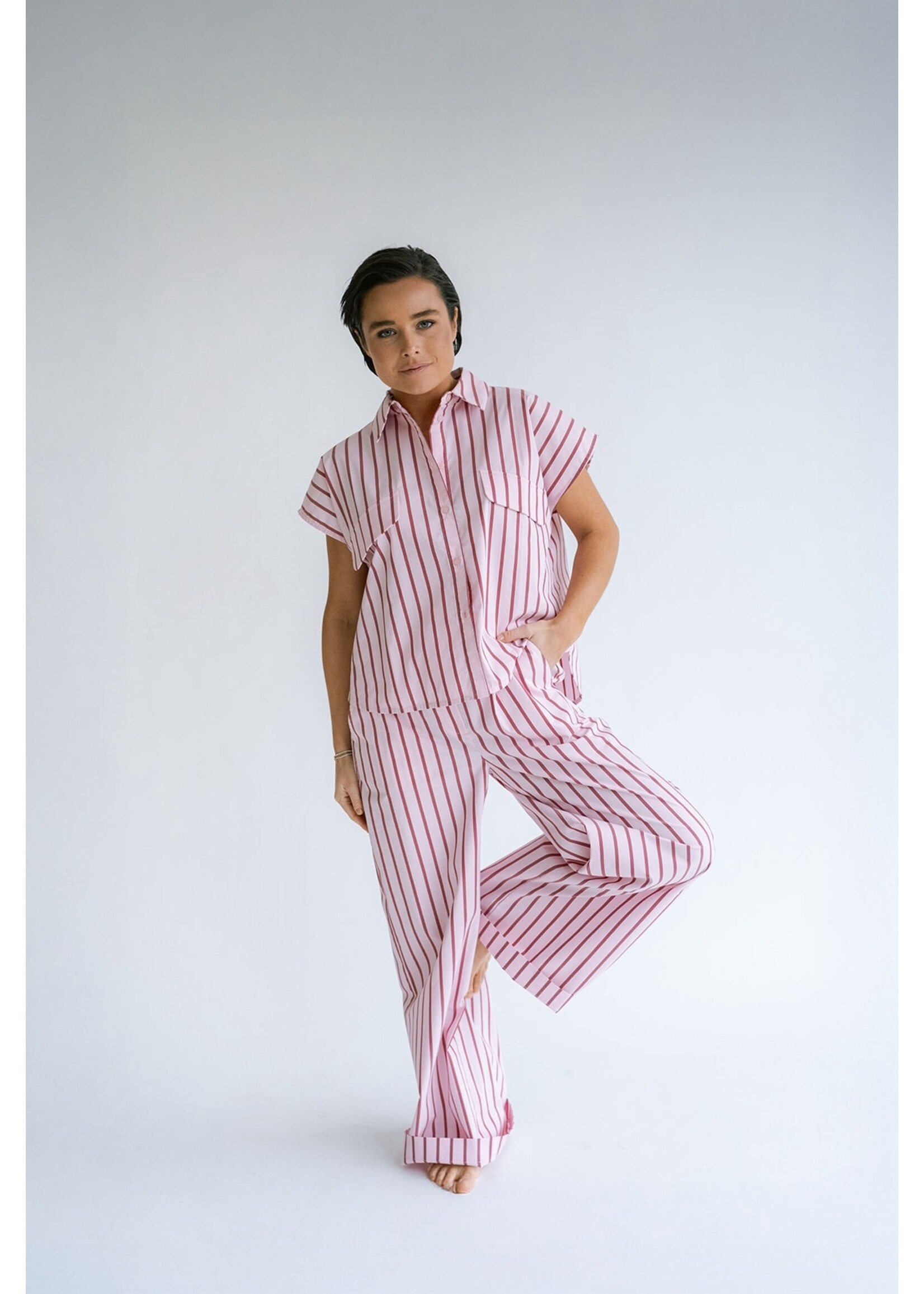 HELD HE PIPPA BLOUSE PINK BORDEAUX