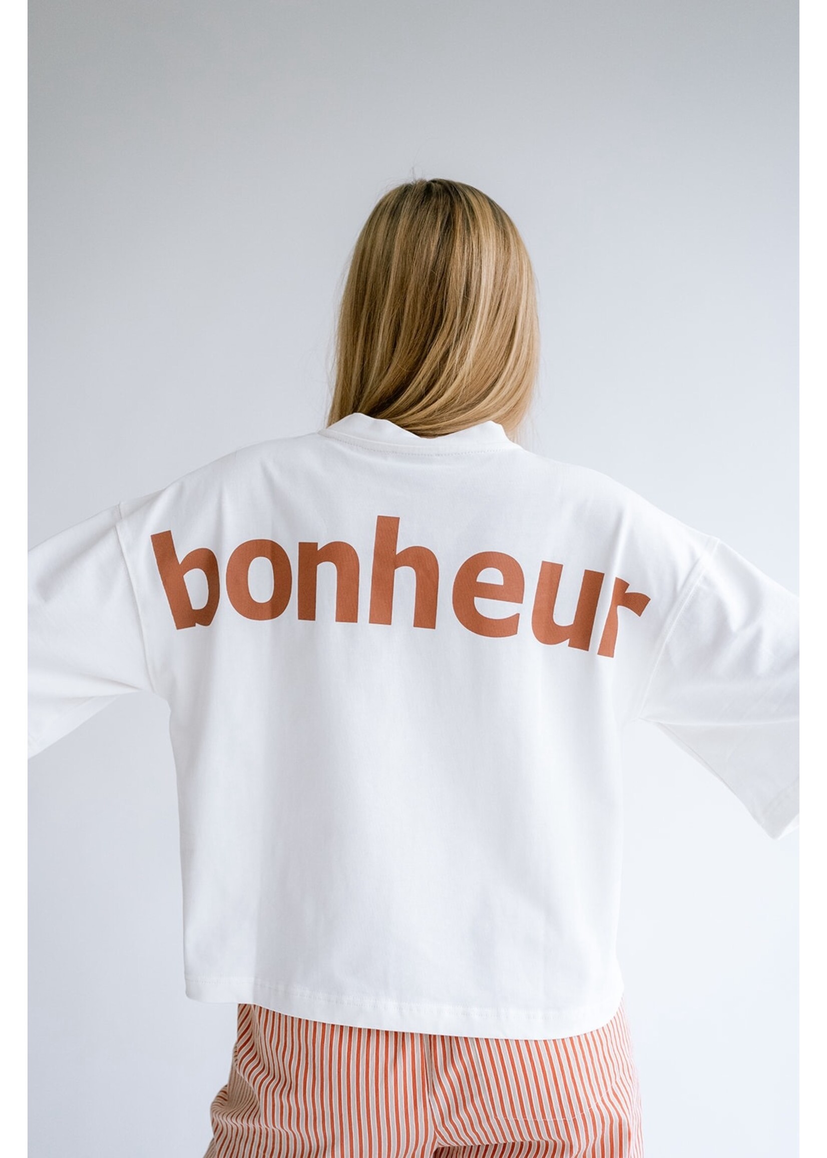 HELD HE VIKTOR TEE WHITE/RUST