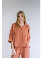 HELD HE METTE BLOUSE BRILLIANT RUST