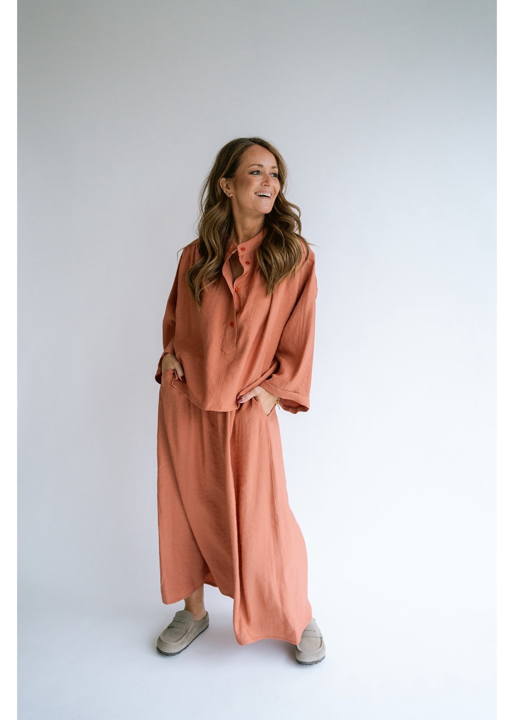 HELD HE JULIETTE SKIRT BRILLIANT RUST