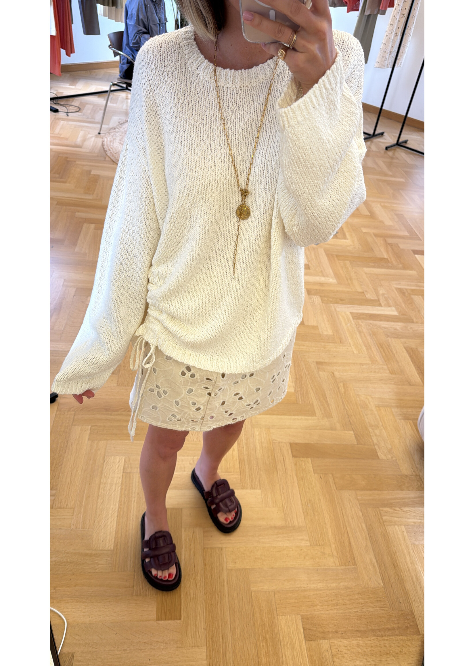 EDITED ED CHELSEA JUMPER EGRET