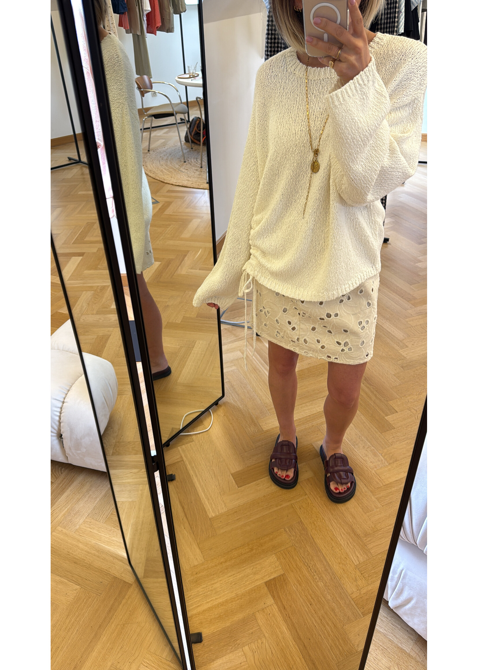 EDITED ED CHELSEA JUMPER EGRET