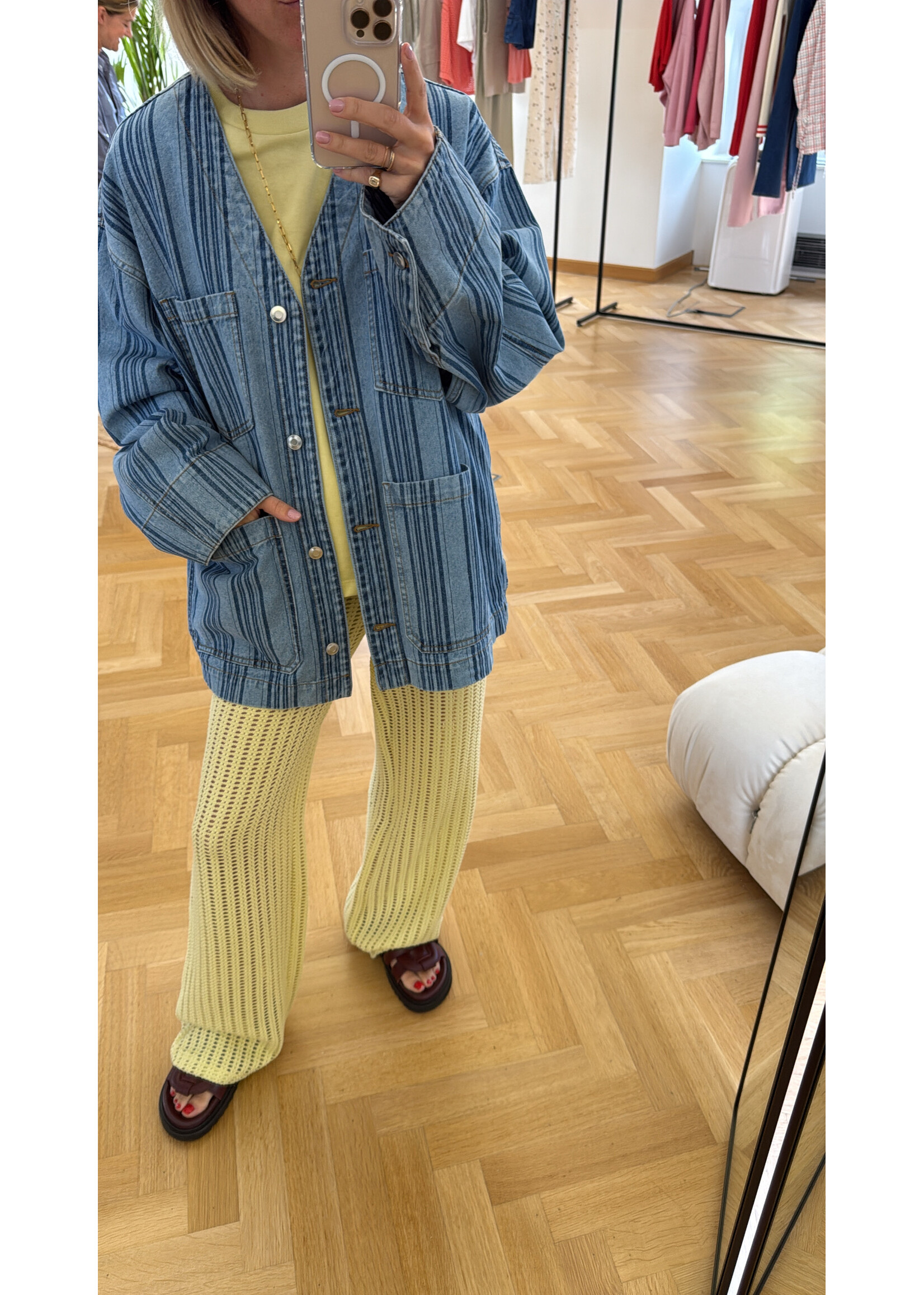 EDITED ED FINN TROUSERS DUSTY YELLOW