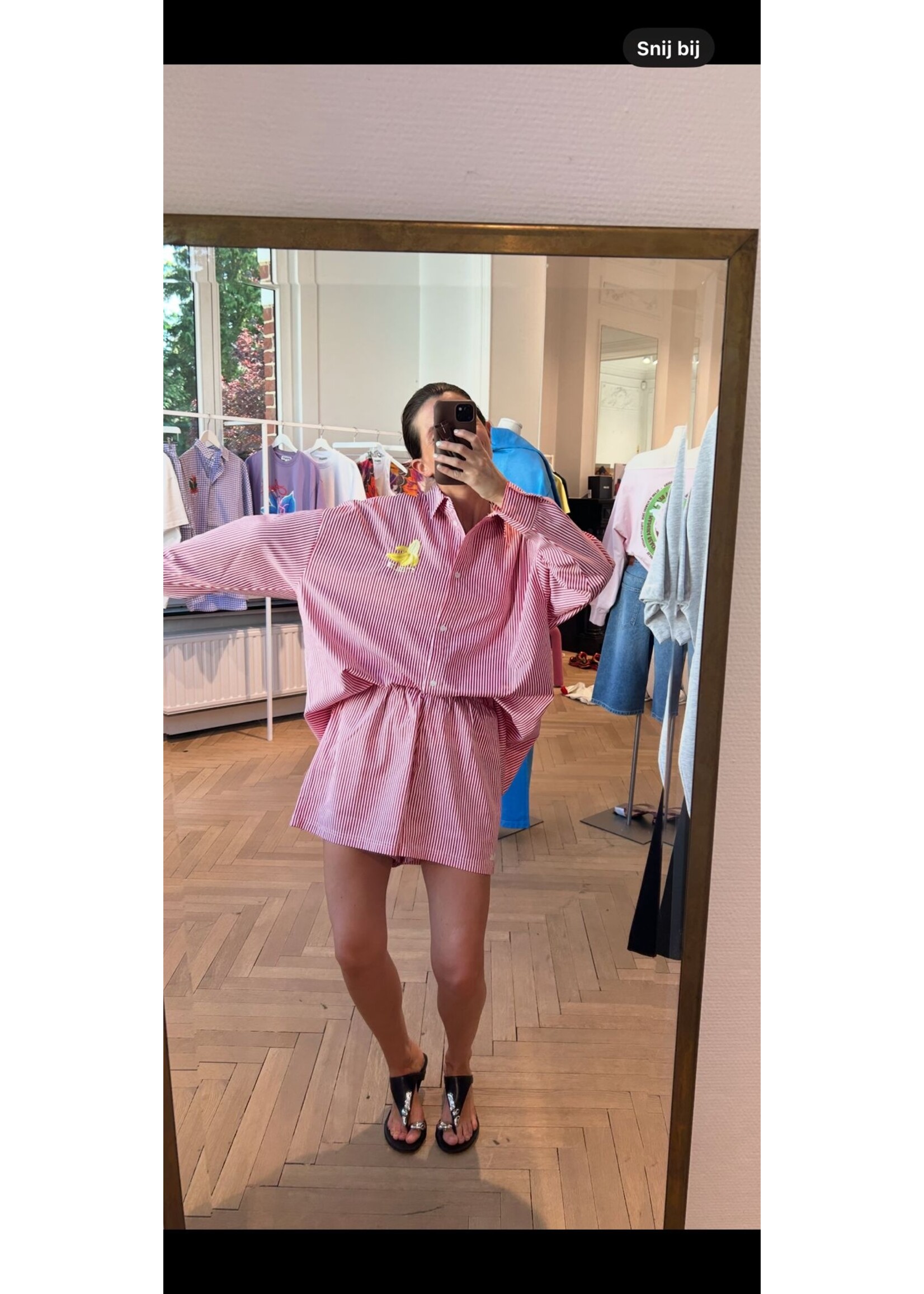 STIEGLITZ ST LUA BLOUSE RED