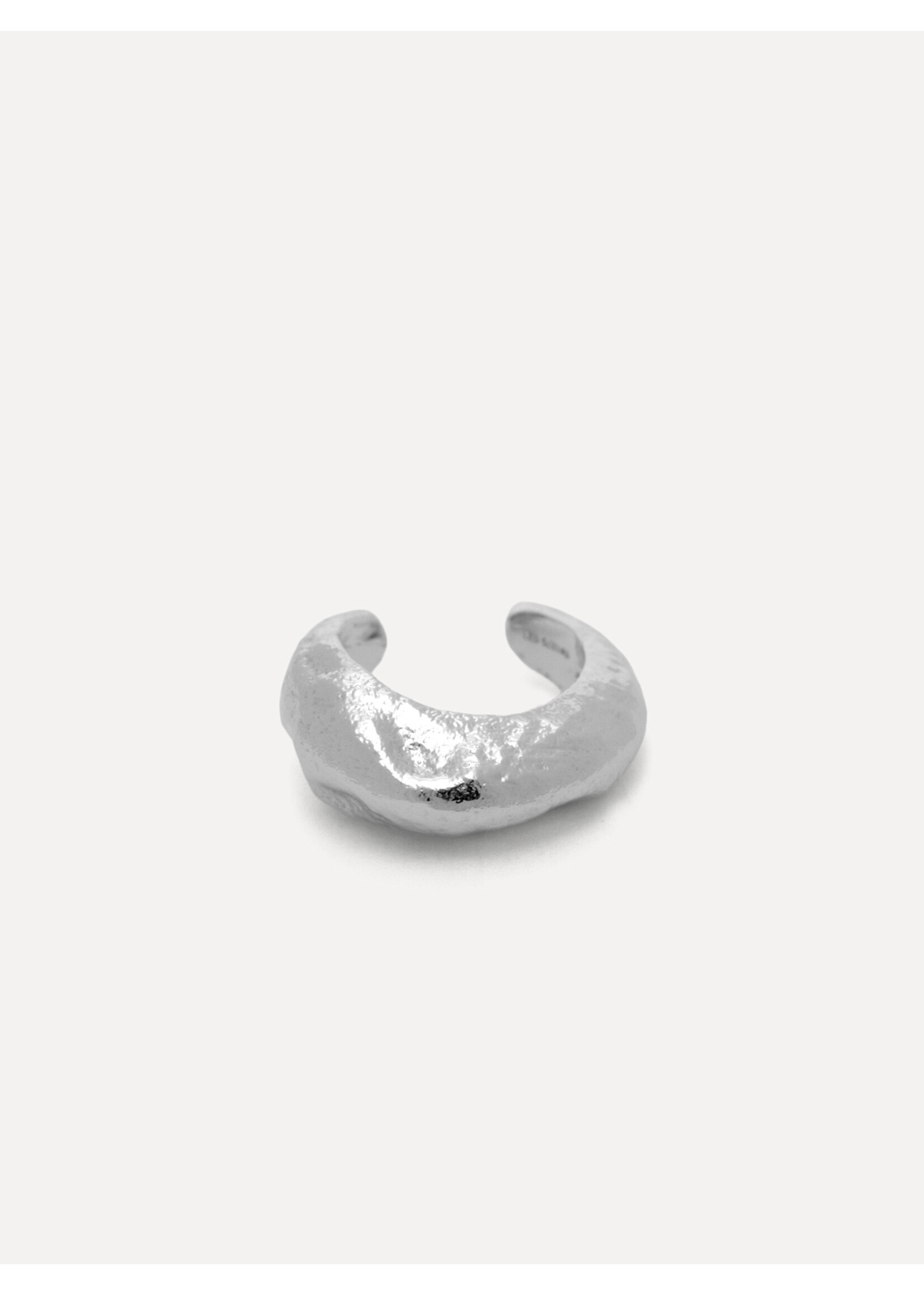 LES SOEURS LS EARCUFF JUNE SINGLE ZILVER