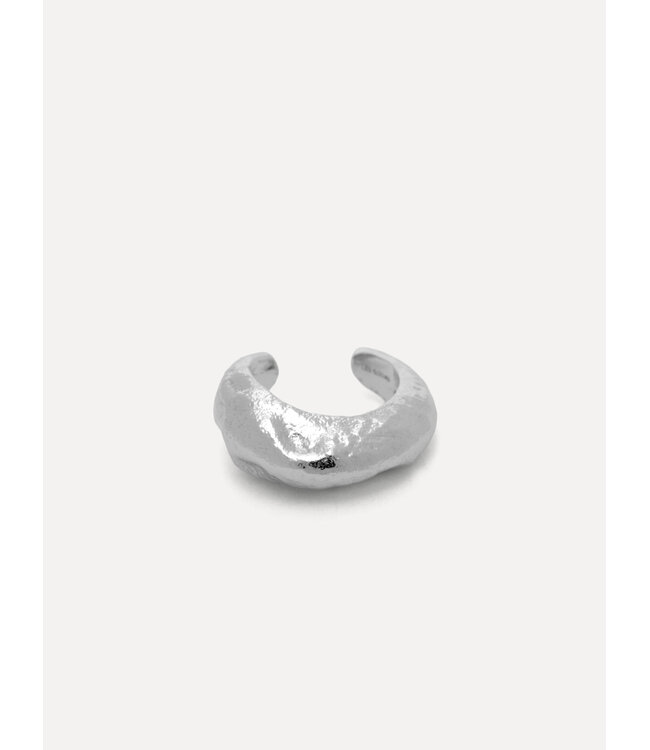 LES SOEURS LS EARCUFF JUNE SINGLE ZILVER