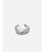 LES SOEURS LS EARCUFF JUNE SINGLE ZILVER