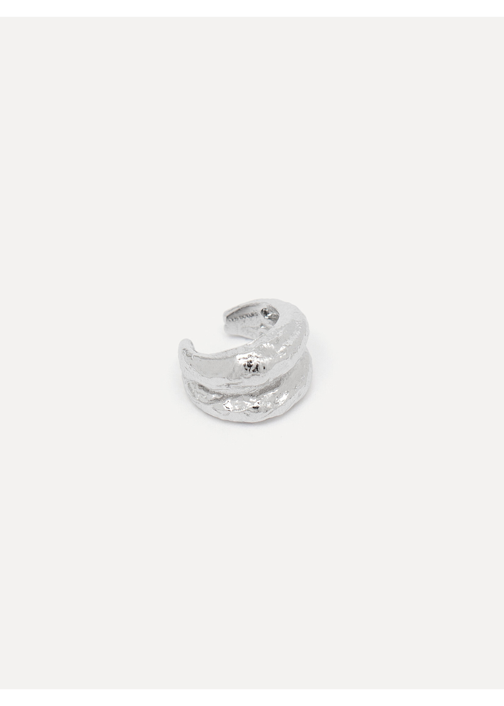 LES SOEURS LS EARCUFF JUNE DOUBLE ZILVER