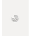 LES SOEURS LS EARCUFF JUNE DOUBLE ZILVER