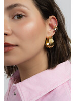 LES SOEURS LS EARCUFF JUNE DOUBLE GOUD