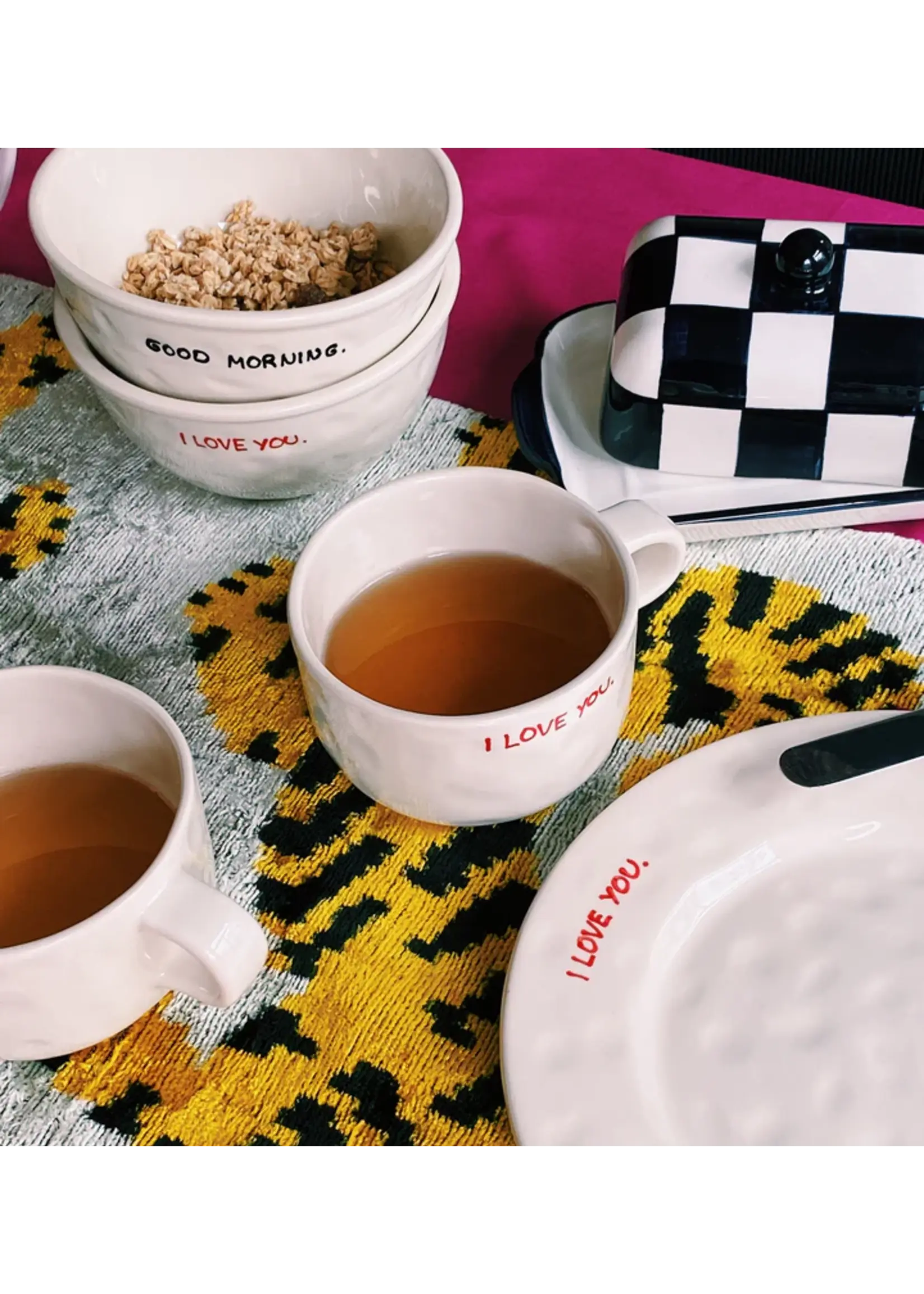 Anna+Nina A+N CAPPUCINO MUG I LOVE YOU