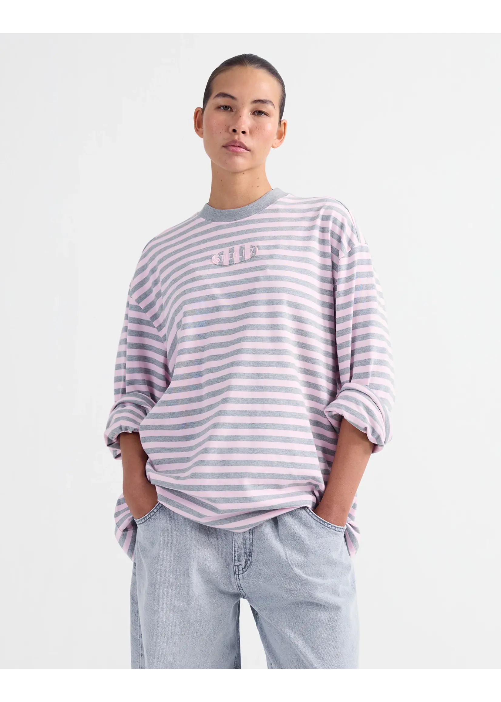 STIEGLITZ ST PIA SKATE TEE LS PINK