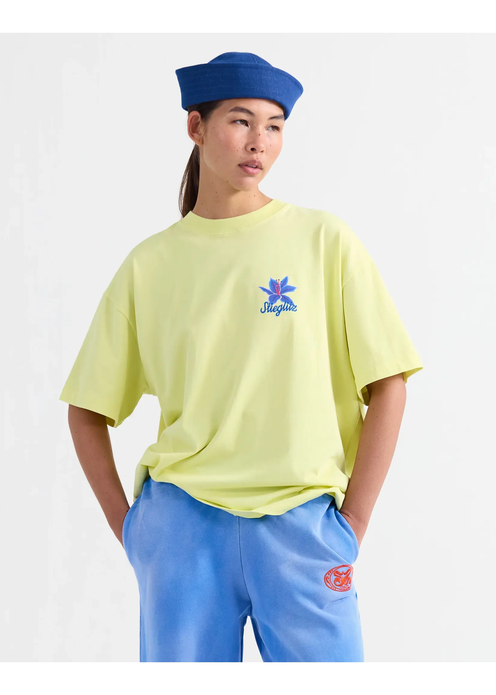 STIEGLITZ ST HELOISA OVERSIZED T-SHIRT SS YELLOW