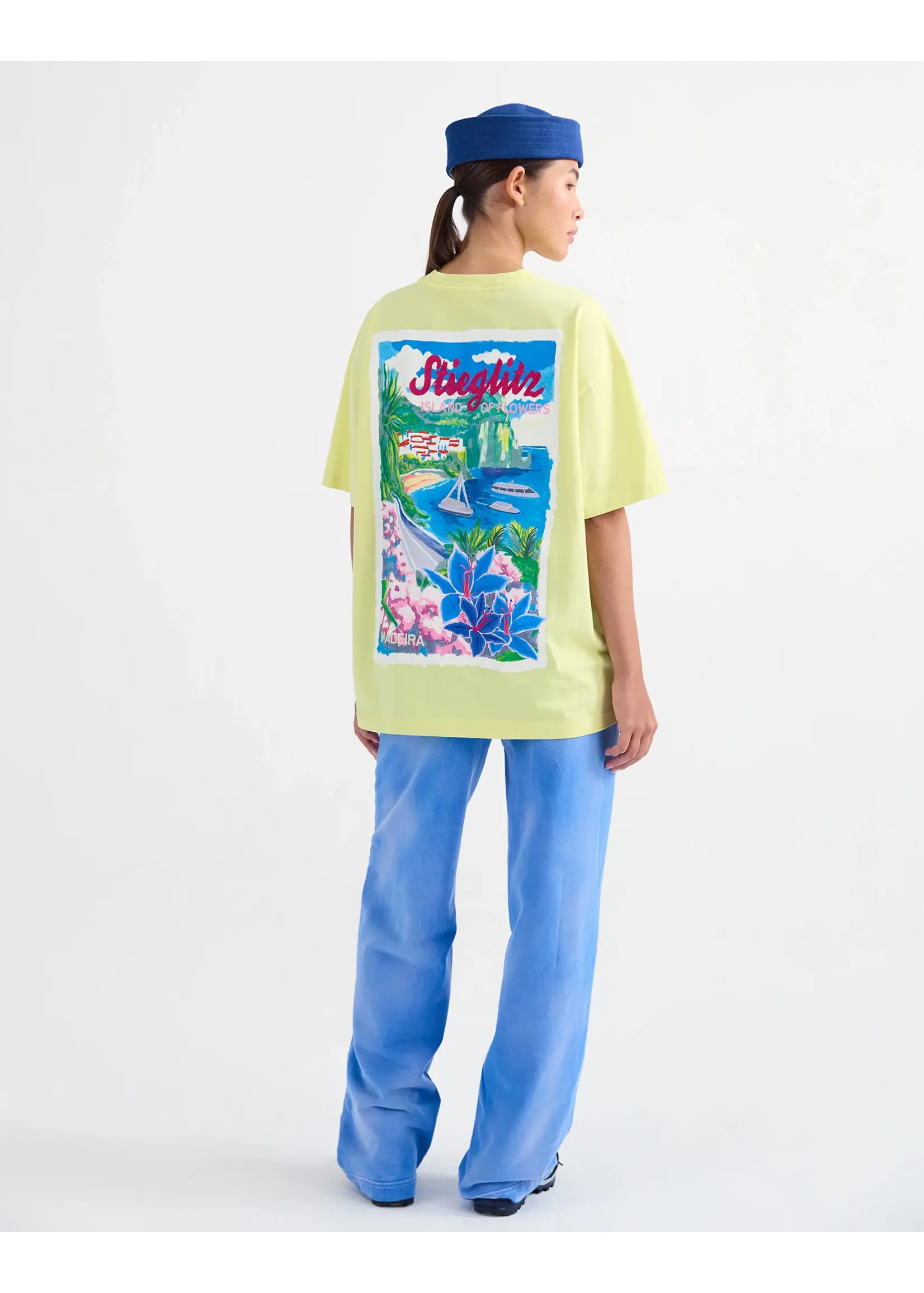 STIEGLITZ ST HELOISA OVERSIZED T-SHIRT SS YELLOW