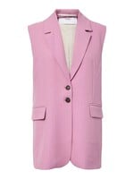 YAS YASTUMLA SL WAISTCOAT MOONLITE MAUVE/WHITE