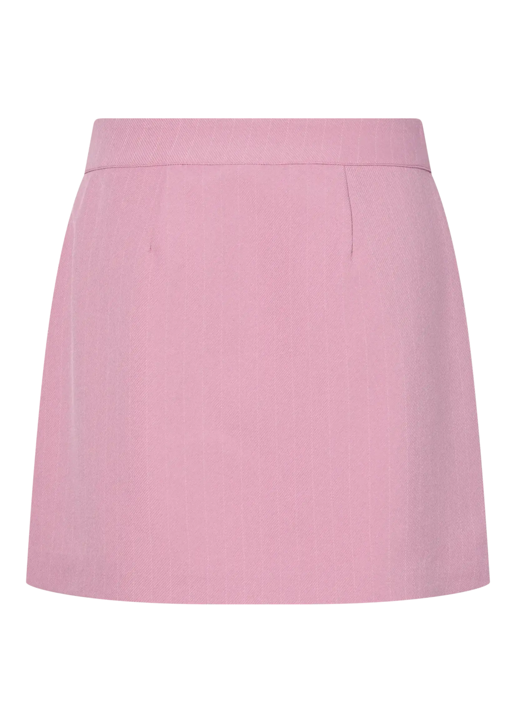 YAS YASTUMLA HW SHORT SKIRT MOONLITE MAUVE/WHITE
