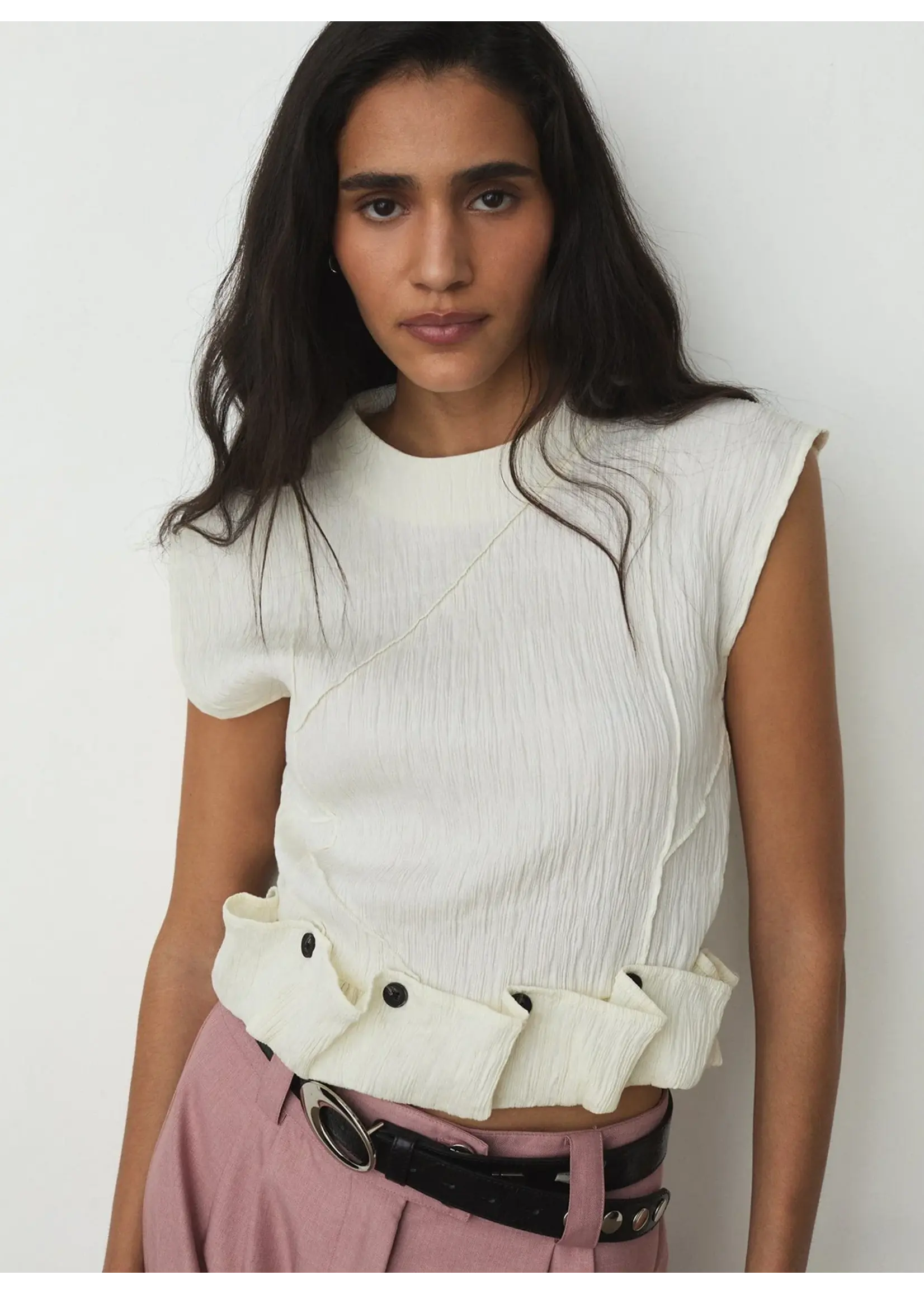 LAAGAM LA ZANIA TOP ECRU