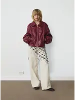 LAAGAM LA CUPIDO BOMBER JACKET RED