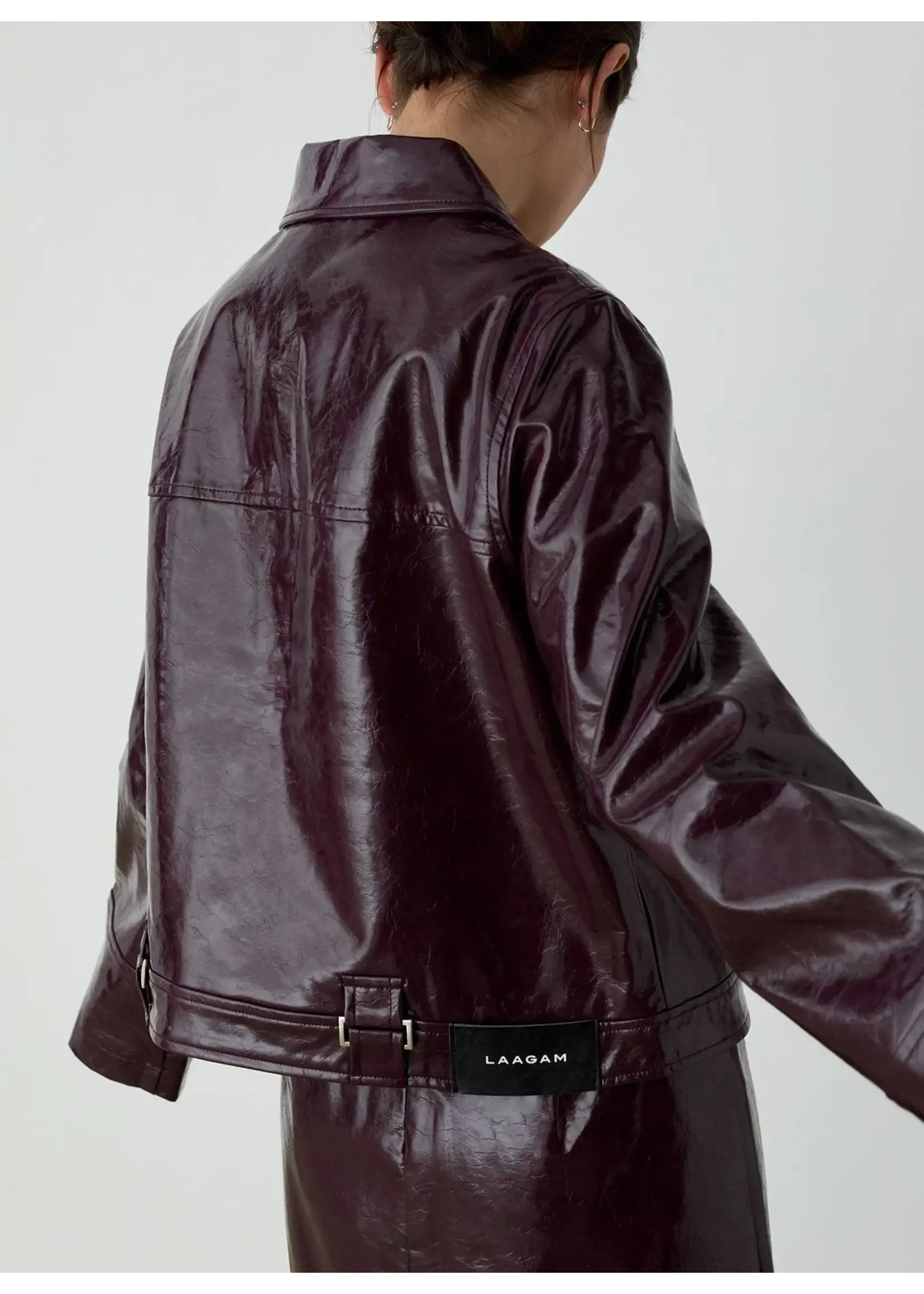 LAAGAM LA BRUNA JACKET PLUM