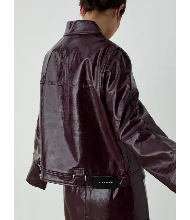 LAAGAM LA BRUNA JACKET PLUM