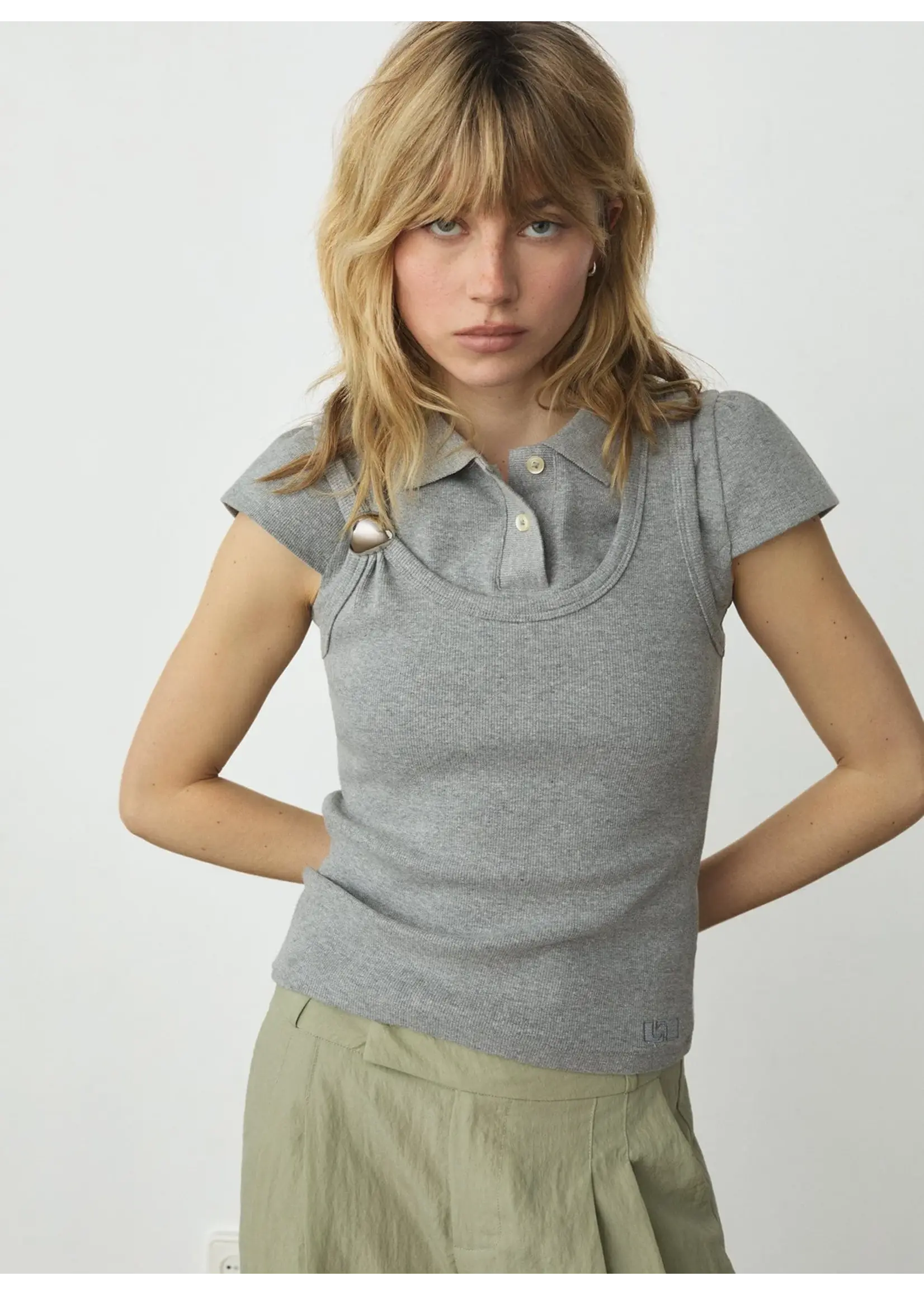 LAAGAM LA EDEN TANK TOP GREY