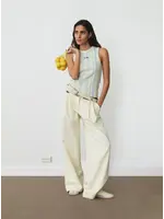 LAAGAM LA LOGO TANK TOP BLUE STRIPED