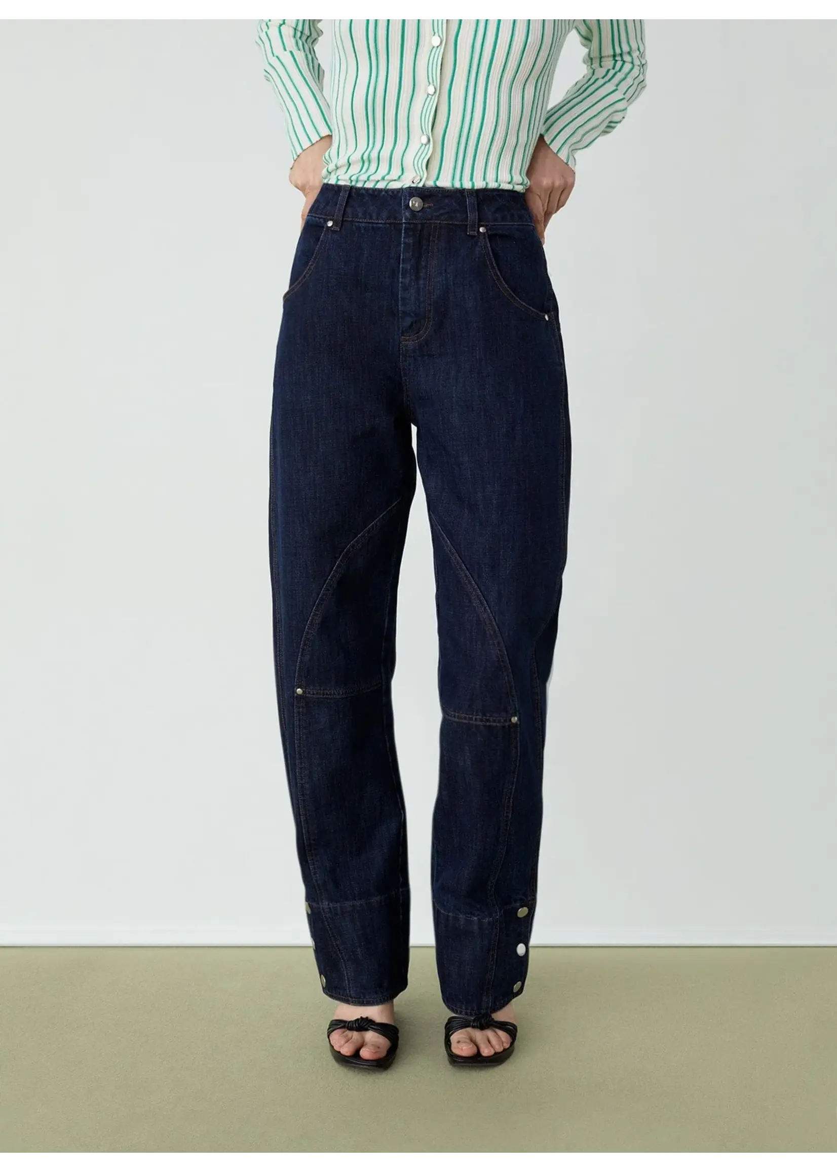 LAAGAM LA NOHO DENIM BARREL JEANS