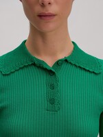 EDITED ED CHARLIE KNIT POLO SS JELLY BEAN