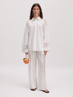 EDITED ED ORANIA LS SHIRT WHITE