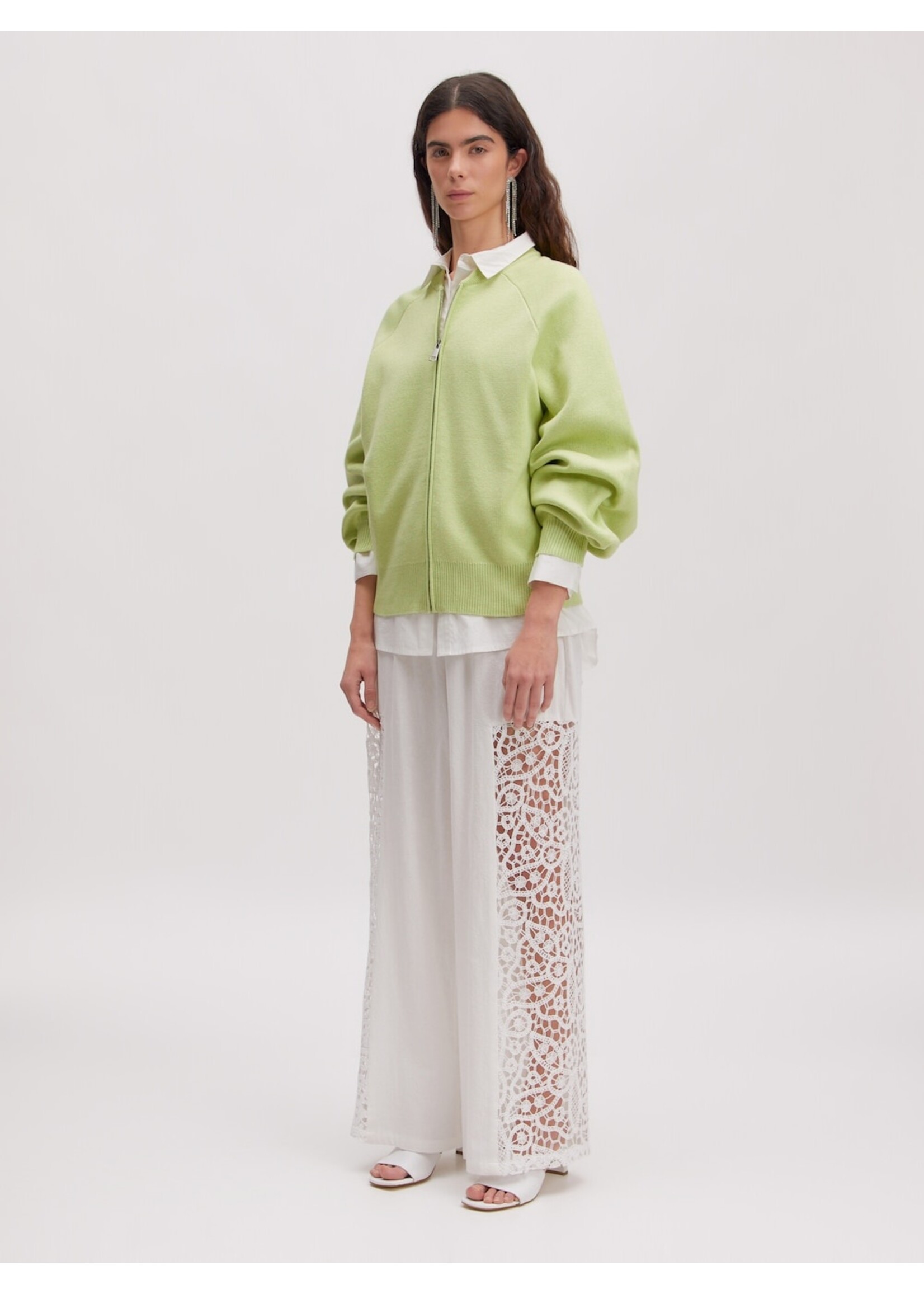 EDITED ED MALU TROUSERS WHITE