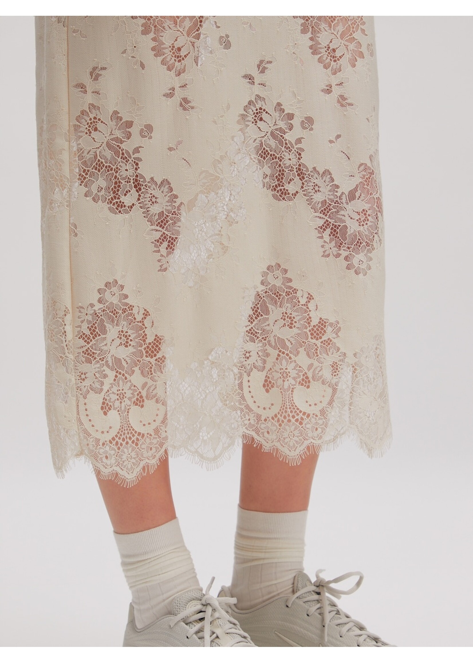 EDITED ED SHARON SKIRT ALMOND MILK