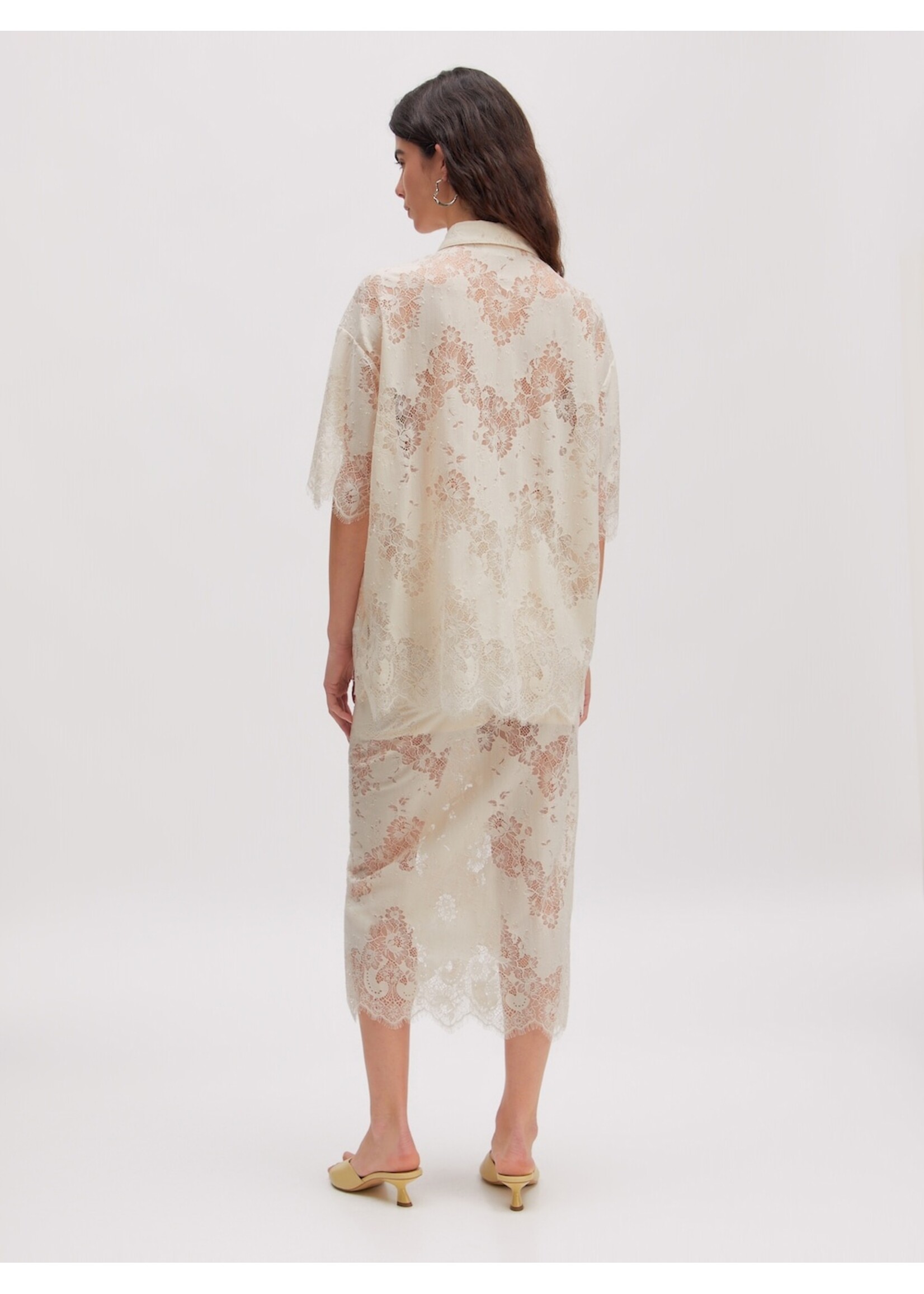 EDITED ED BELLA SHIRT SS ALMOND MILK