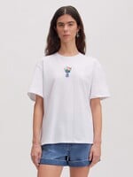 EDITED ED MILLY T-SHIRT SS  WHITE/PRINT VASE