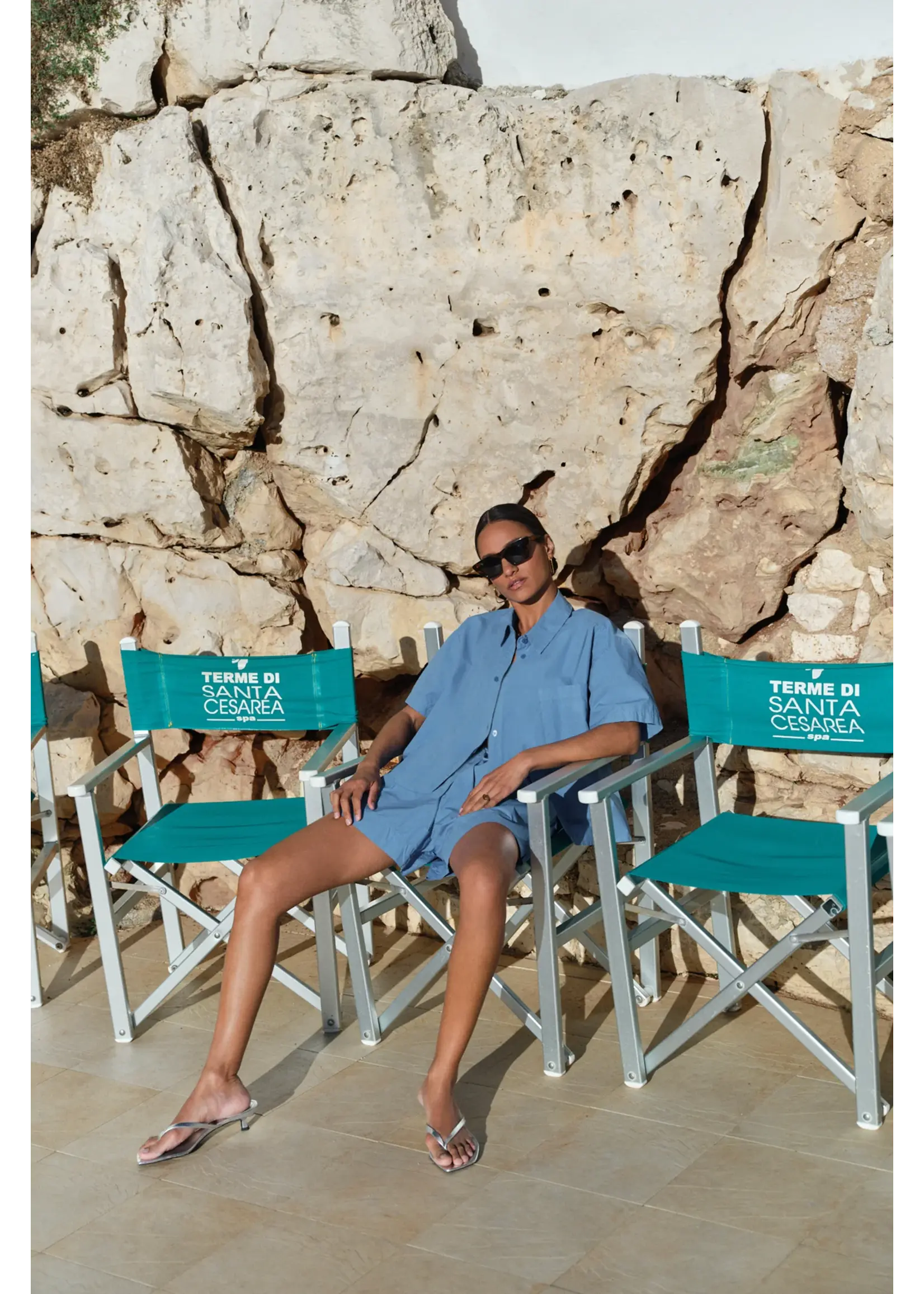 BY-BAR BB LIO POPLIN SHORTS REGATTA BLUE